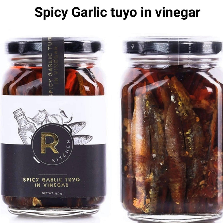 RKitchen Spicy Garlic Tuyo in Vinegar 250 g