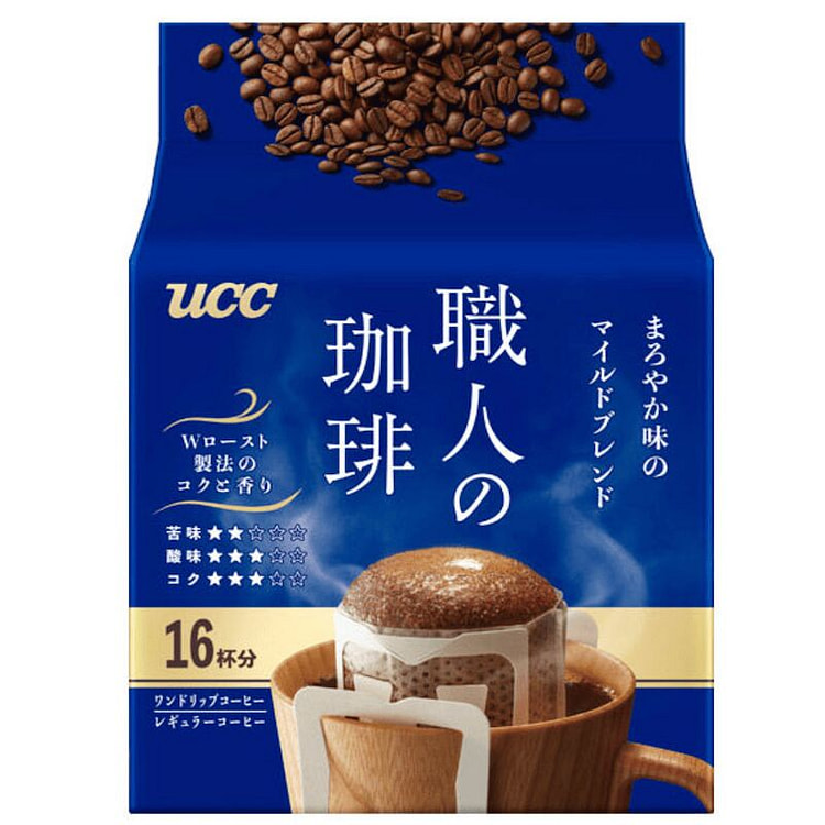 UCC One Drip Coffee Mild blend mellow taste 16Cup