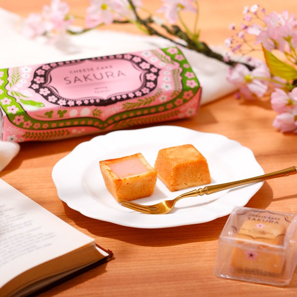 Get Japan Shiseido Sakura Limited Sakura cheese cake 3pcs