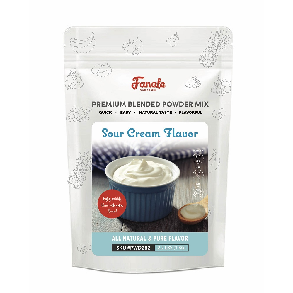 Fanale Premium Flavoring Powder for Bubble Tea Sour Cream Flavor Weee!