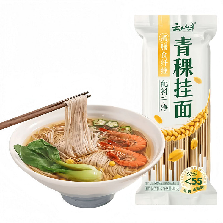 云山半 低GI青稞挂面200g*1袋 200 克