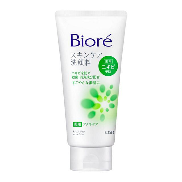 Kao Biore Facial Wash Medicated Acne Care130g 1 each
