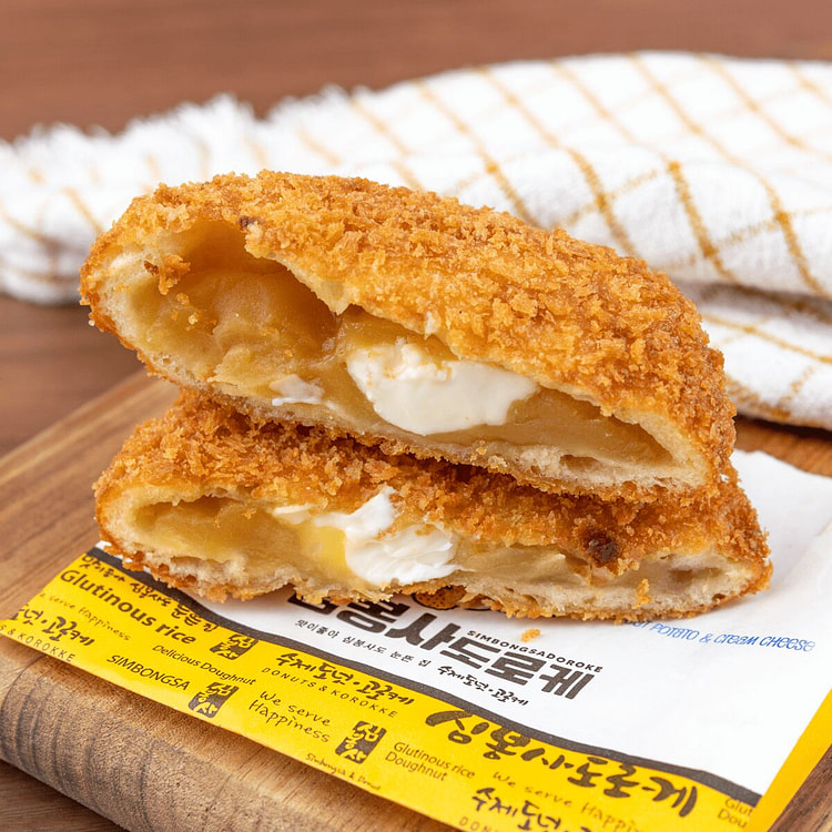 Korean korokke (Sweet Potato & Cream Cheese)