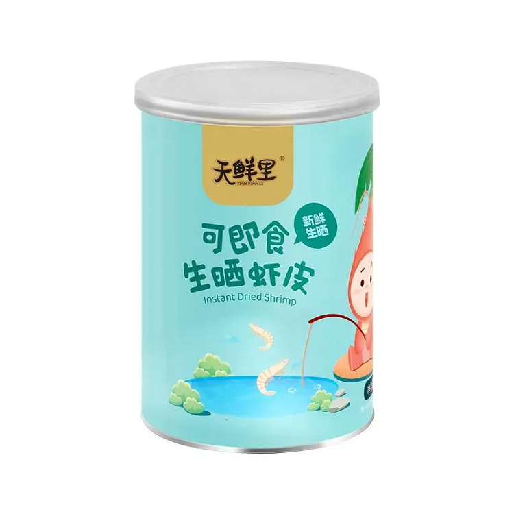 Sun-dried shrimp snack, crispy and additive-free, 80 g
