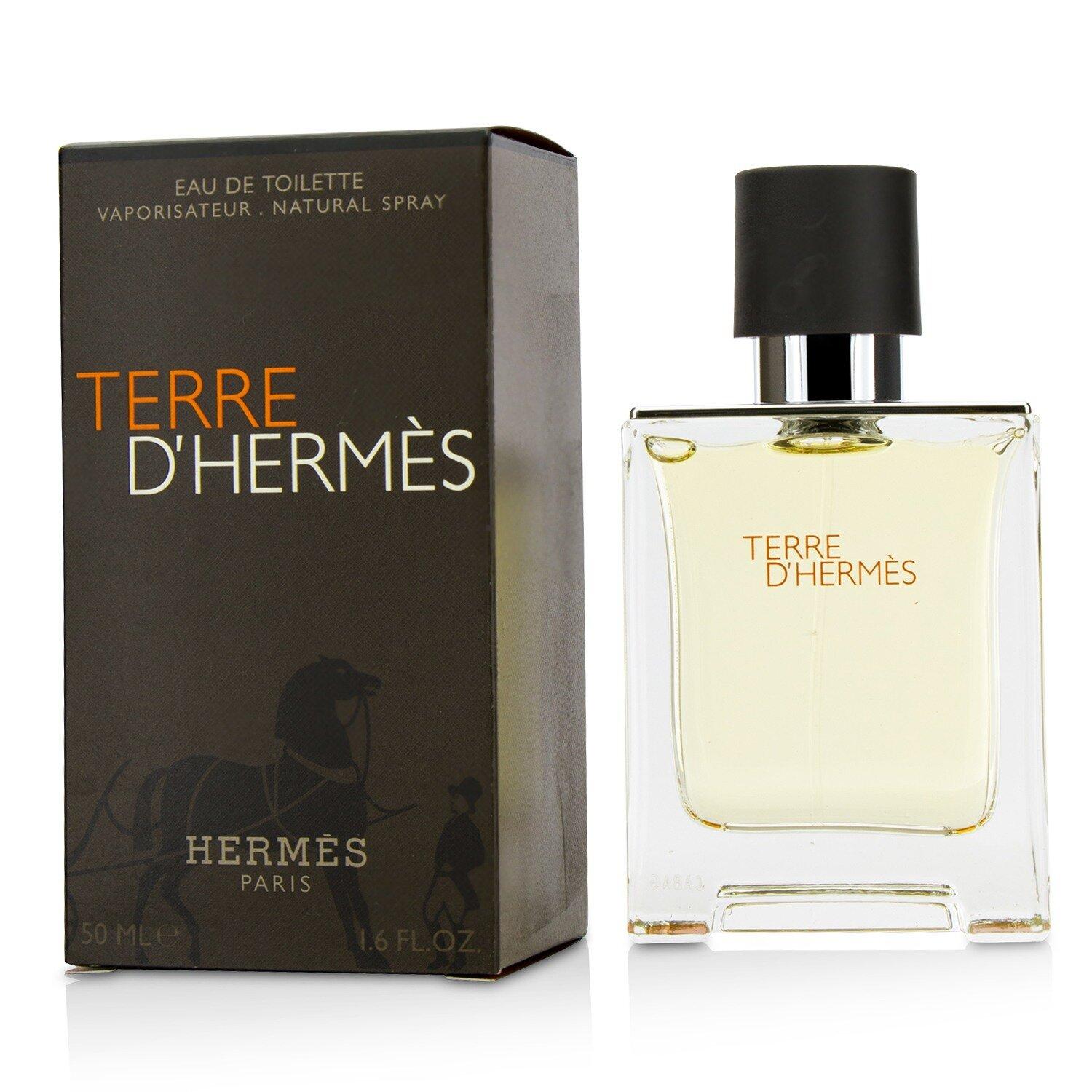Get Hermes Terre D'Hermes Eau De Toilette Spray 50ml/1.6oz