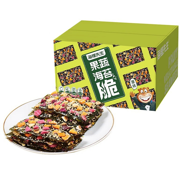 果蔬海苔脆63g*1盒