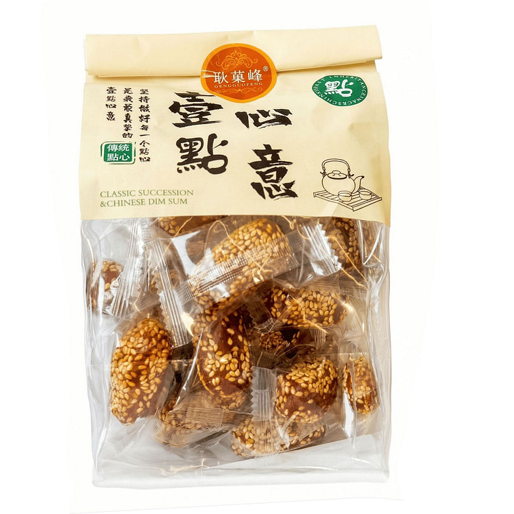耿菓峰 软糯香甜软麻枣 油果子甜食河南特产传统糕点 400 克