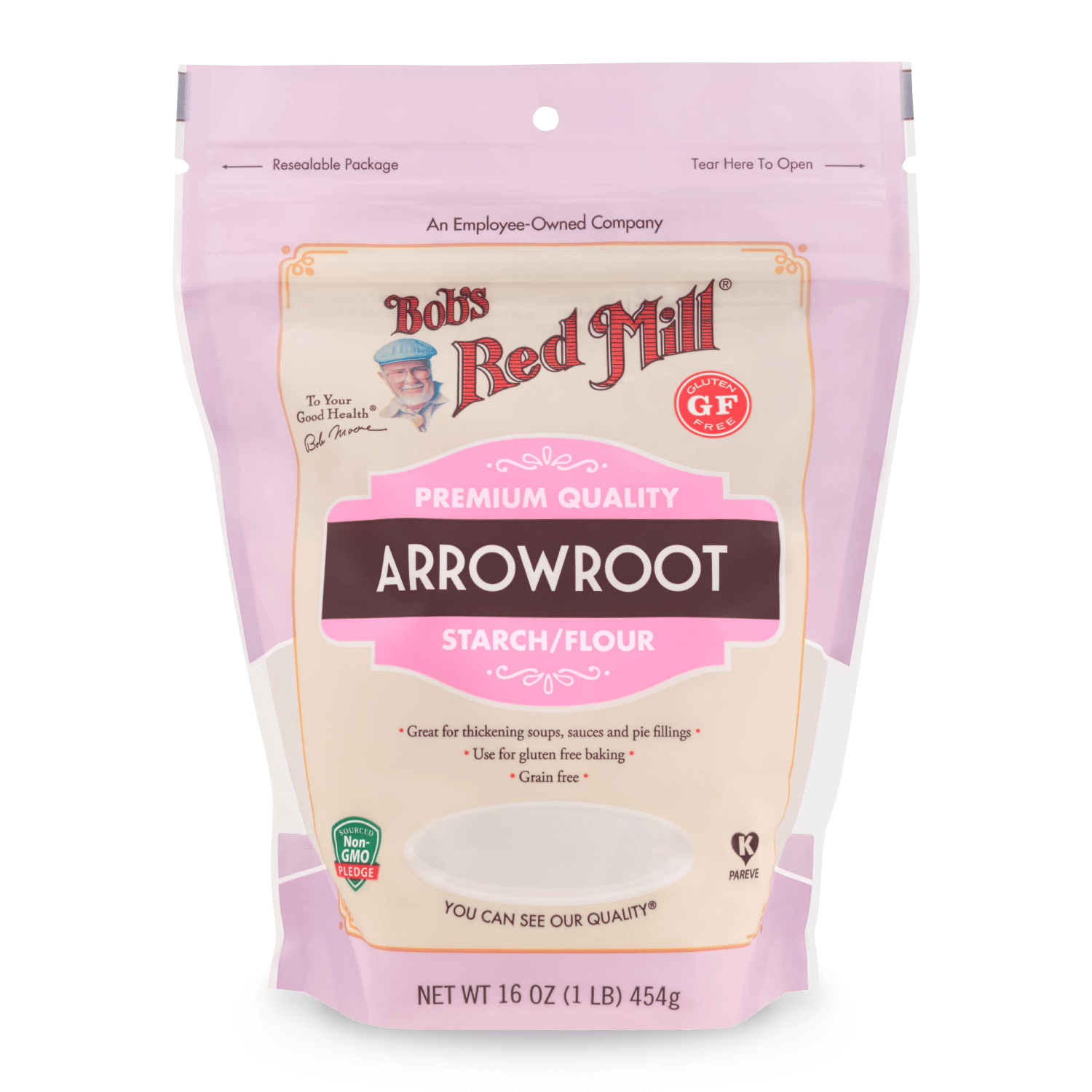 Bob's Red Mill Arrowroot Flour/Starch 454 g