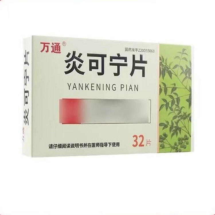 万通 炎可宁片 0.33g*32片
