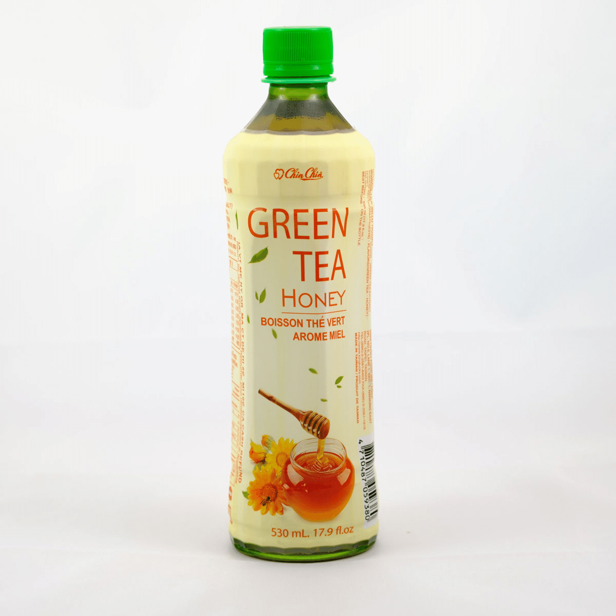 Chin Chin Green Tea Honey Flavor 530ml 1 each