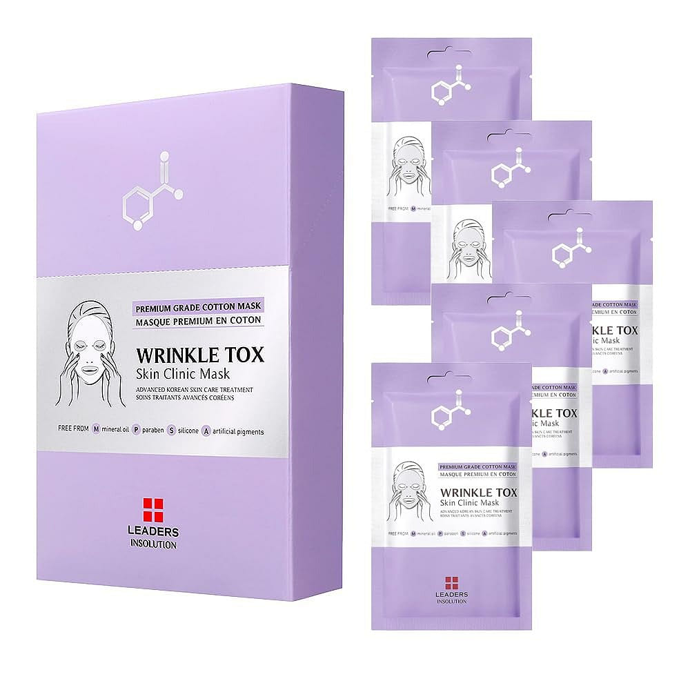 Leades Wrinkle Tox Skin Clinic Mask (5 Sheets) 5 pack