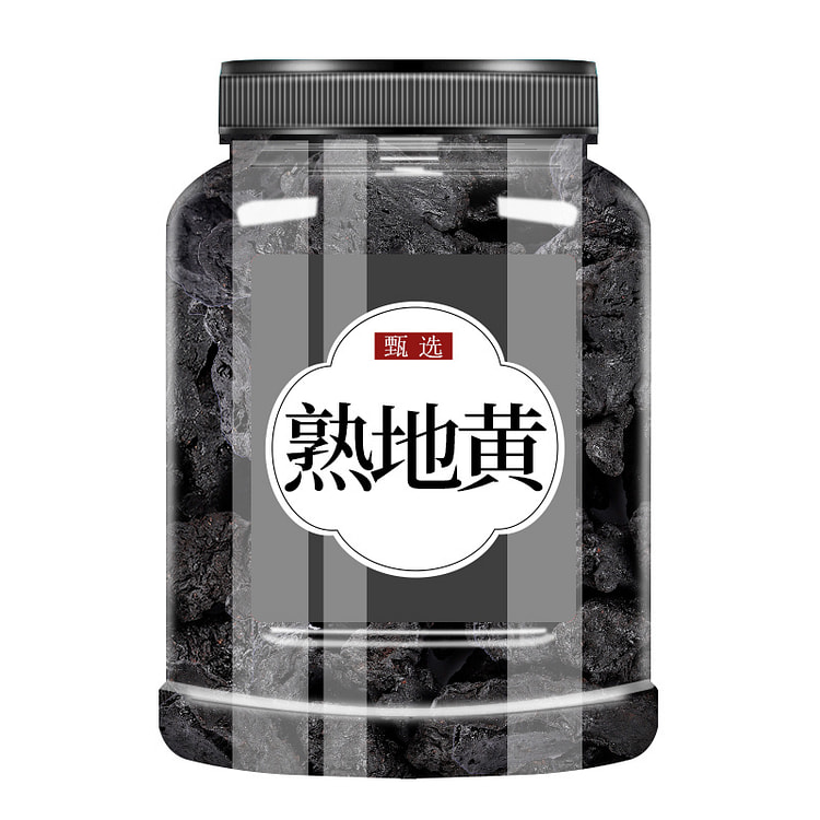礼运堂熟地黄中药饮片 500g*1罐装