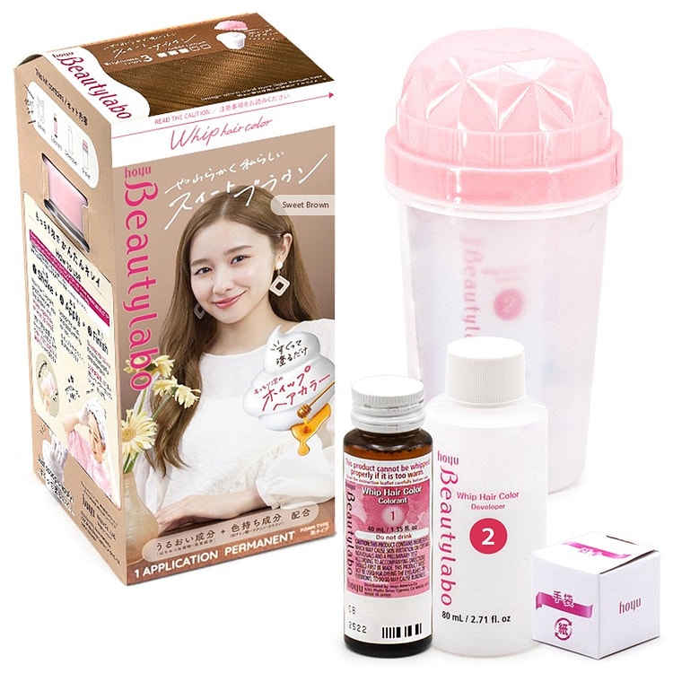 Bigen Beautylabo Whip Sweet Brown 1 box