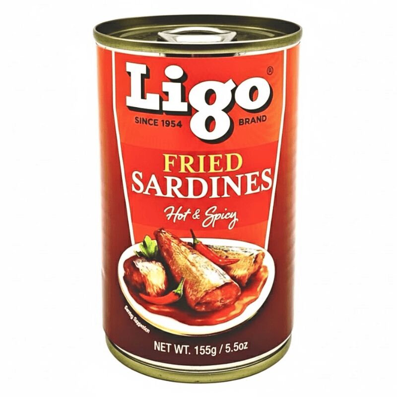 Get Ligo Fried Sardines Hot & Spicy 155g 1 each Delivered | Weee! Asian ...