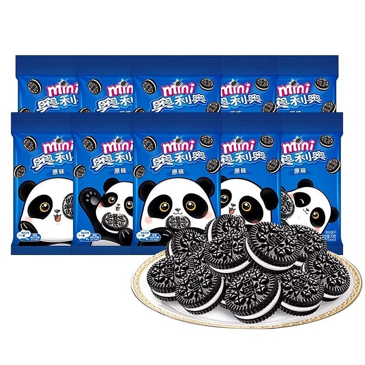 Mini Oreo Cookies Children's Health Snacks Panda packaging