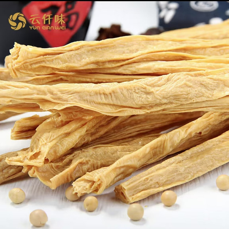 Yun Qian flavor yellow tofu bamboo no additives non-GMO soy products hot po