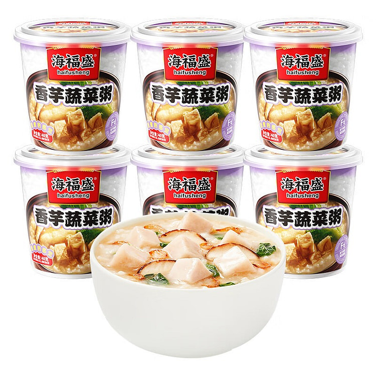 Taro & Vegetable (40g*6 cups)