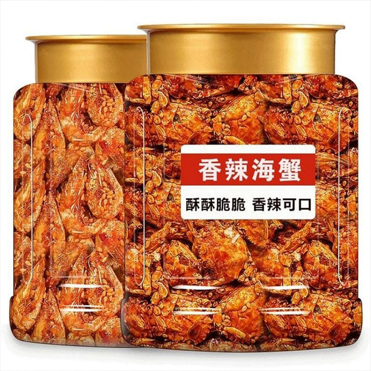 香辣小螃蟹1罐250g