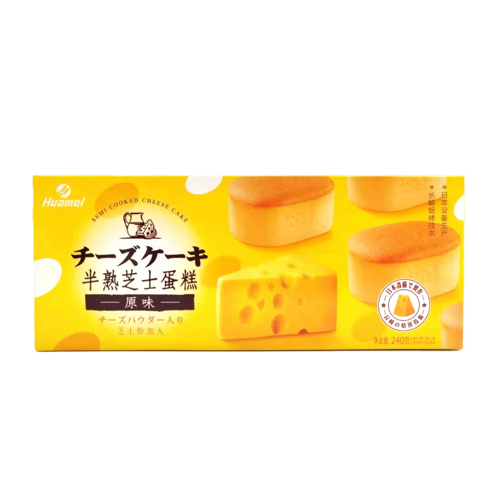 Get Huamei Semi Cooked Cheese Cake Original Flavor Delivered Weee
