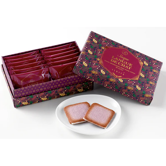 【Japan DirectMail】Saqu LANGUE DE CHAT Hokkaido wine 12 pieces 1 box