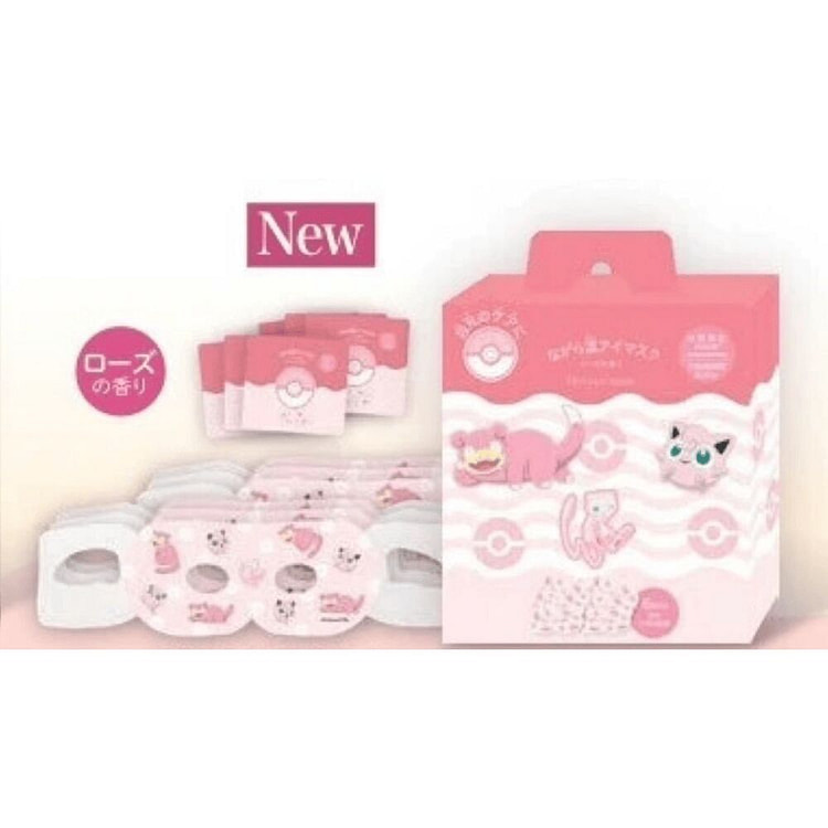 HONYARADOH 宝可梦 蒸汽眼罩 玫瑰香6片 1 个