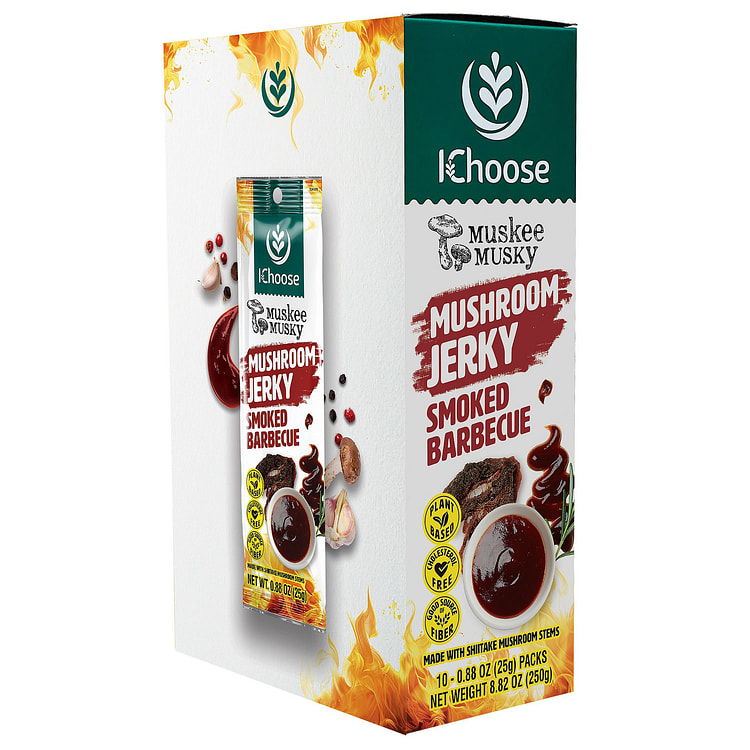 Muskee 麝香味，烟熏烧烤味，25克10包/盒 1 盒