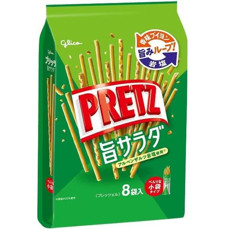 Glico Pretz Uma Salad 8 packs 1 個