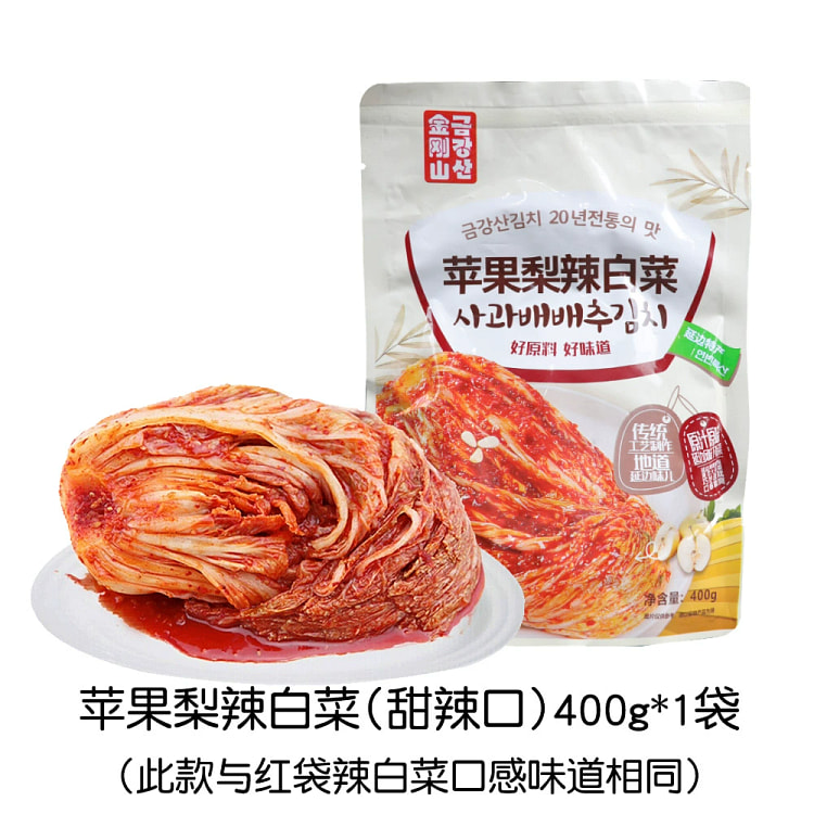 韩式苹果梨辣白菜400g*1袋