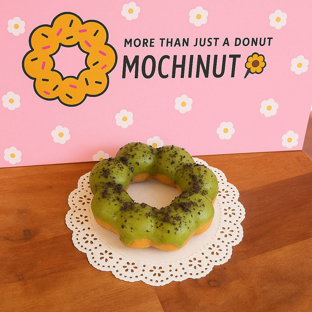 Matcha Mochi Donut 1pc 1 each