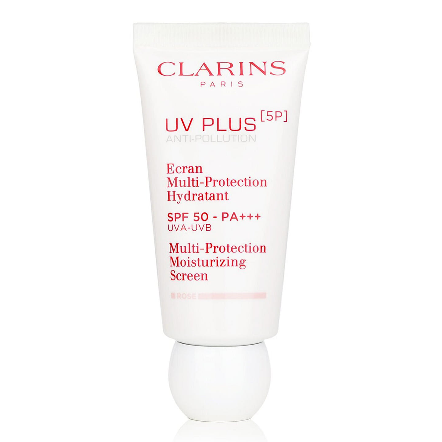 Clarins UV Little White Shield Clarins Multi-effect Light Sunscreen Lotion SPF50 – Moisturizing Pink 30ml/1oz 30 ml