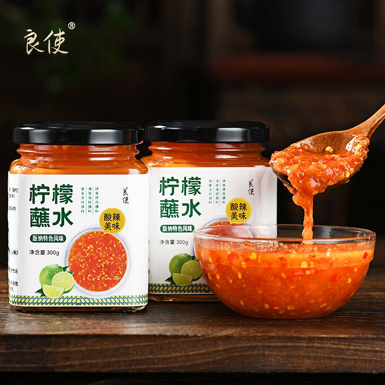 泰式酸辣酱 傣味海鲜蘸料 酸辣椒酱300g