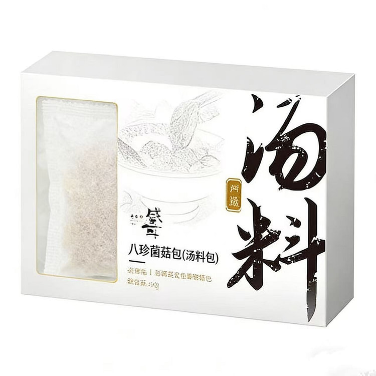 盛耳八珍菌菇汤料包60g*1盒 60 克