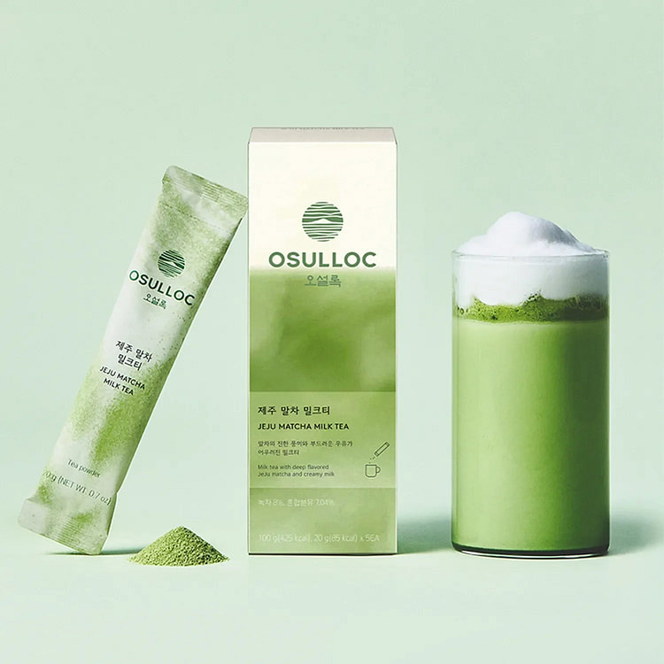 OSULLOC Jeju Matcha Milk Tea 5ea 1 each
