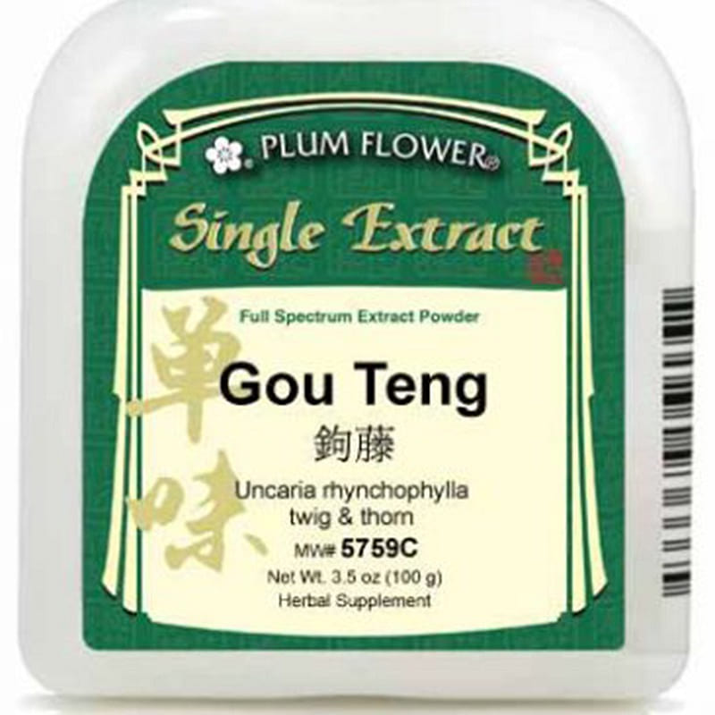 Gou Teng, extract powder Uncaria rhynchophylla twig & thorn 1 each