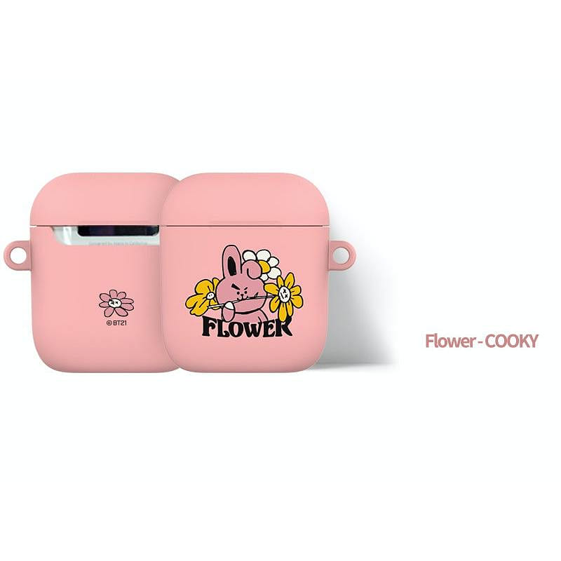 BTS x BT21 Flower Series AirPods Case 1&2 COOKY 0 lb