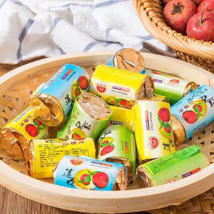 Mini hawthorn slices individual small package Shandong specialty hawthorn b
