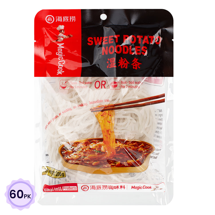 [Pack of 60] HaiDiLao Sweet Potato Noodles 200 g