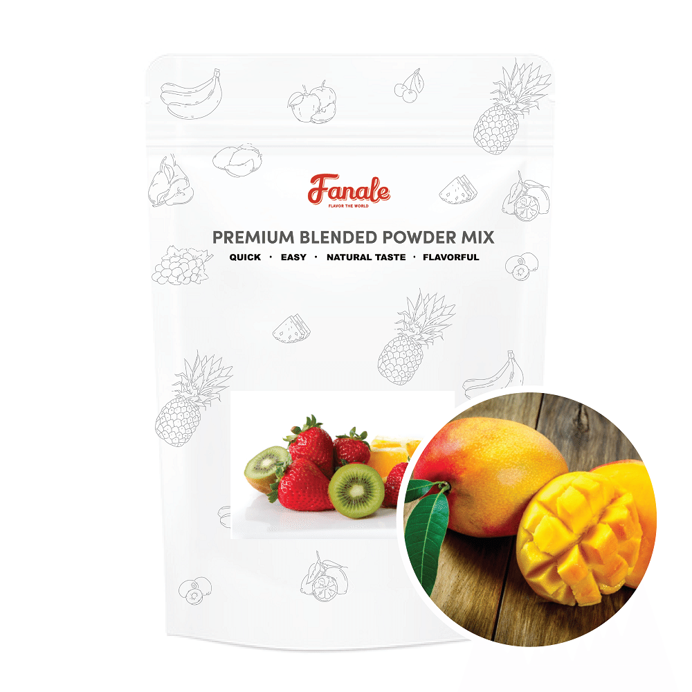 Fanale Premium Flavoring Powder for Bubble Tea Mango Flavor 2.2 lb