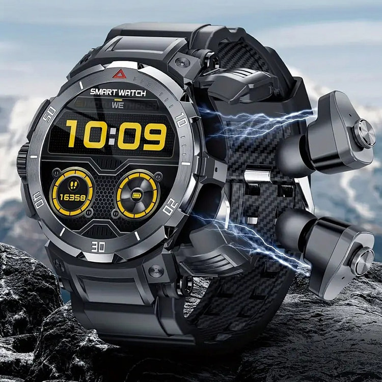 GT100 Pro 2-in-1 Wireless TWS Smart Watch