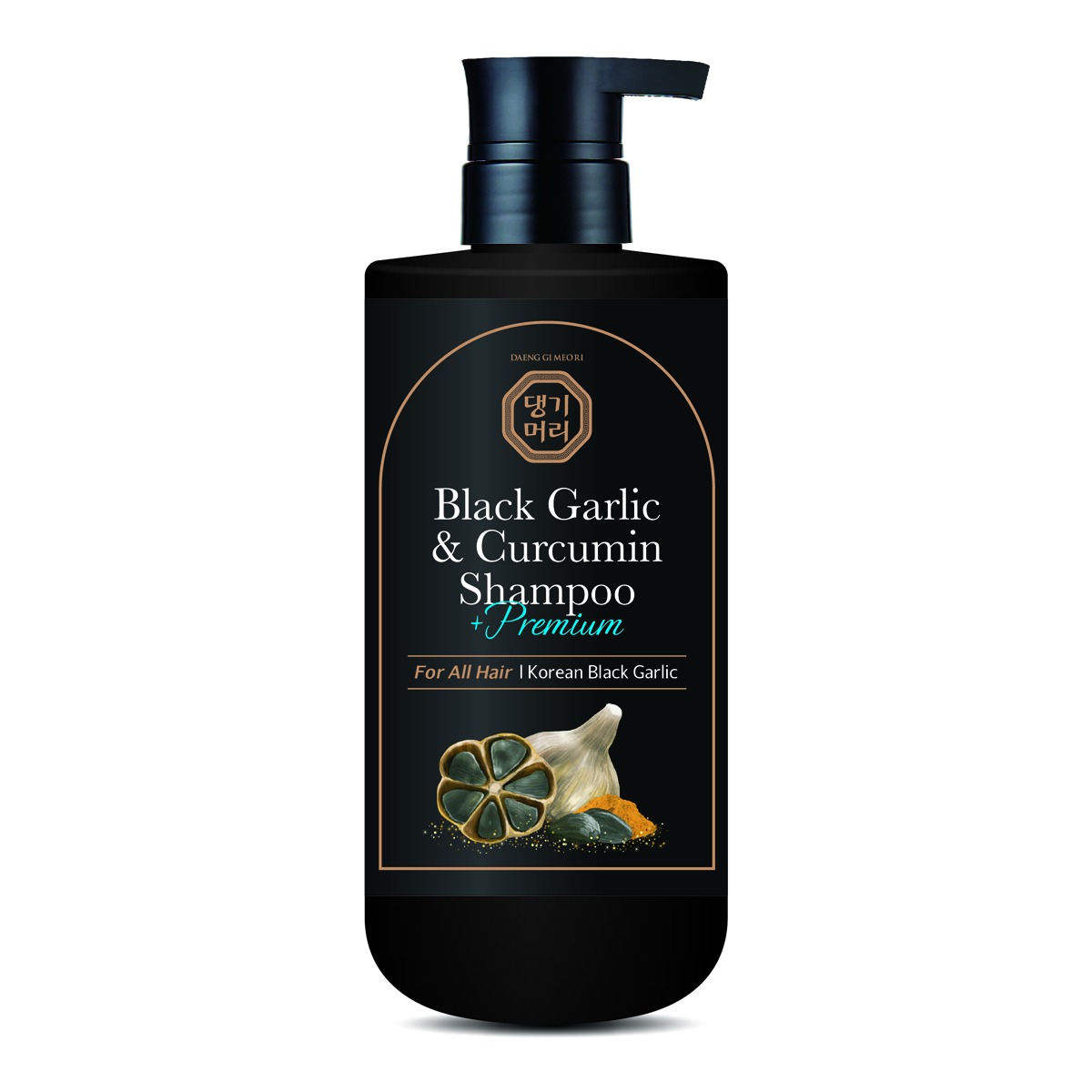 Premium Black Garlic & Curcumin Shampoo 500ml 500 ml