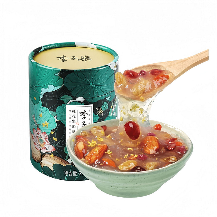 李子柒藕粉258g*1罐桂花坚果藕粉羹坚果羹早代餐 258 克