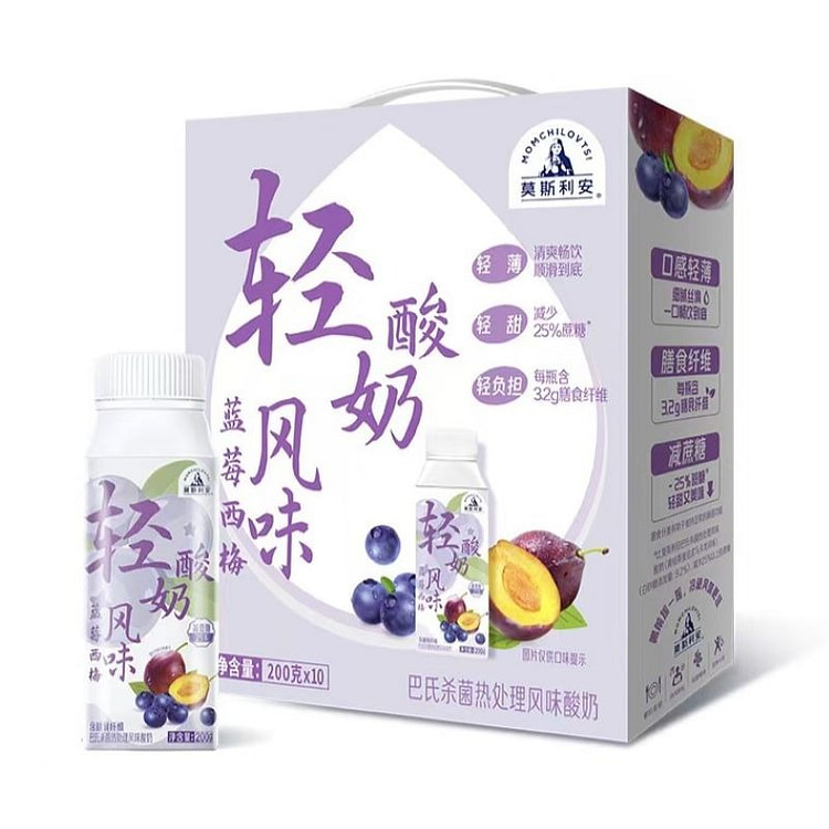 MOMCHILOVTSI Blueberry & Prune Plum Yogurt 200g*12
