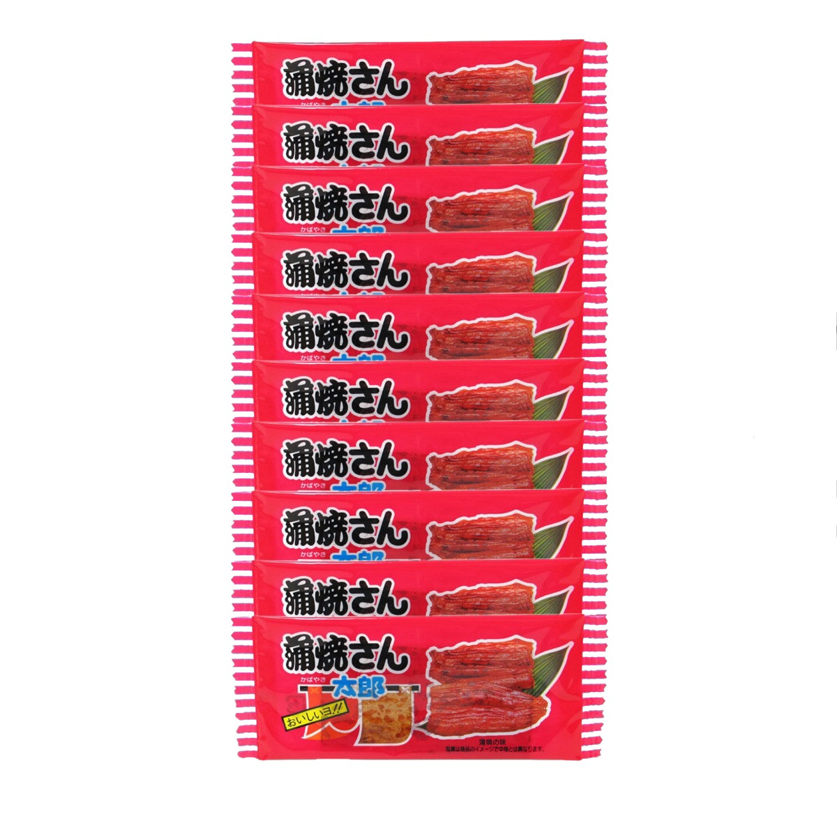 KADOU Mr.Tarou Kabayaki Unagi Fish Chip 10 pcs 1 each