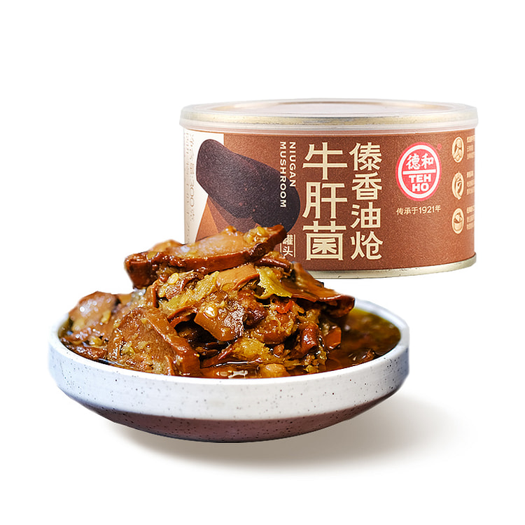 德和傣香油炝牛肝菌 300g*1罐装