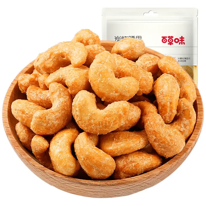 BE & Cheery Nuts Charcoal-Roasted Cashews 100 그램