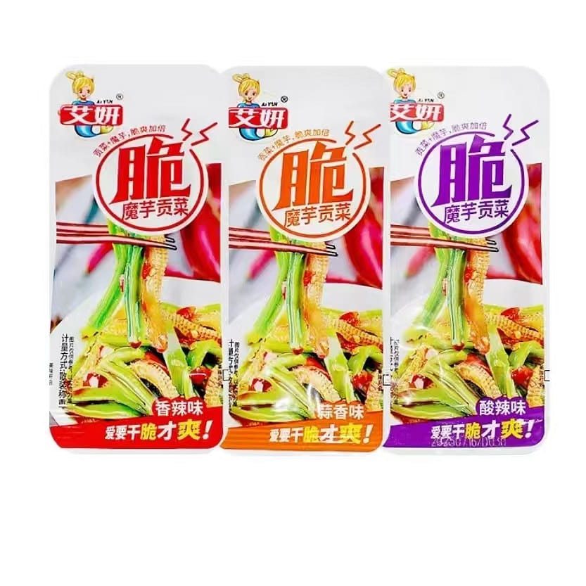 艾妍 魔芋贡菜混合味 18g*15包 360 克