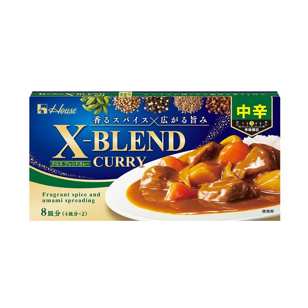 好侍 十字混合咖喱块 中辣 140g