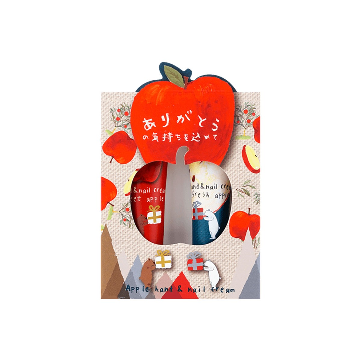 ありがとうの気持ちを込めてor Apple Hanecrem &Lipcream
