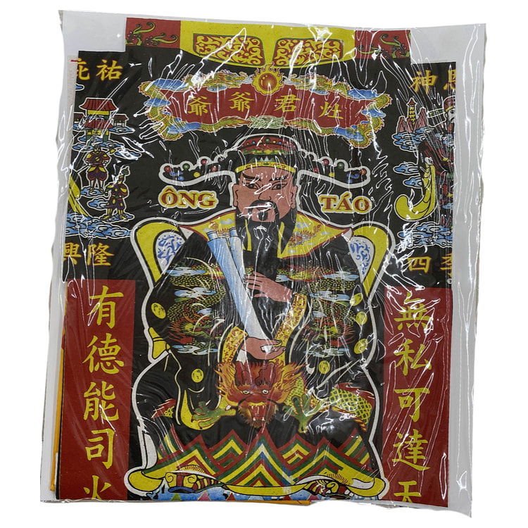 Vàng Mã Thổ Địa Long Mạch Táo Quân Joss Paper