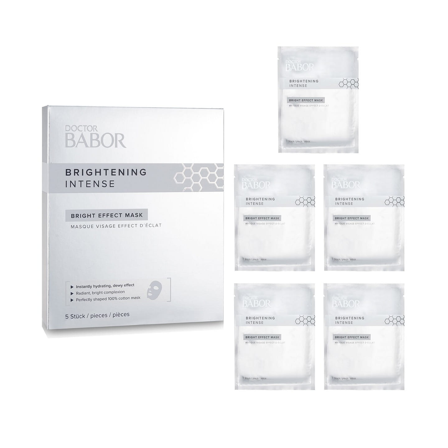 Babor Doctor Babor Brightening Intense Bright Effect Mask 5pcs 5 each